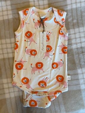 Charming Mary Bamboo Bodysuit, Size 3-6 Months